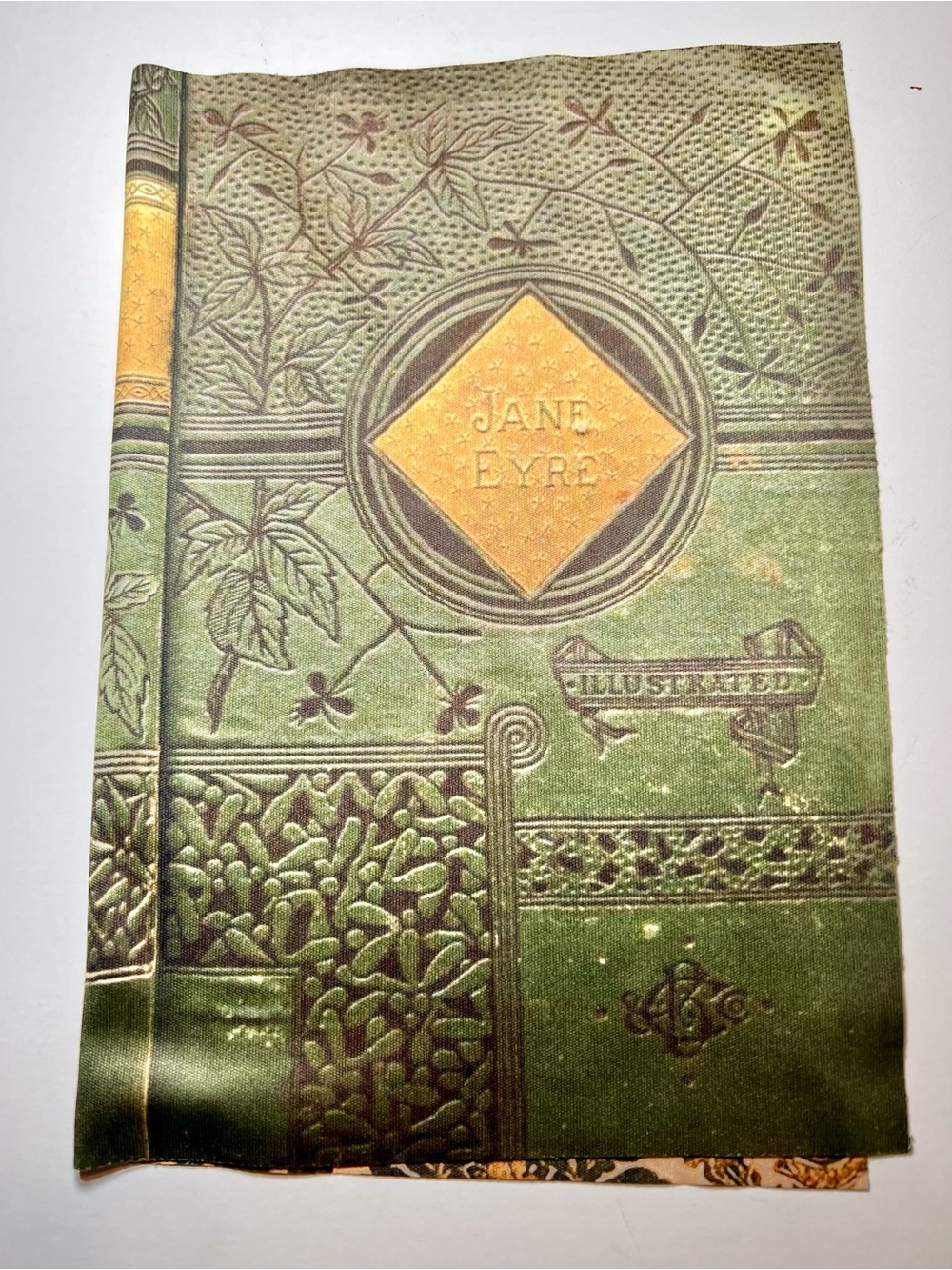 Jane Eyre Book Shaped Microfiber Eyeglasses Cleaning Cloth Phone Screen Readers